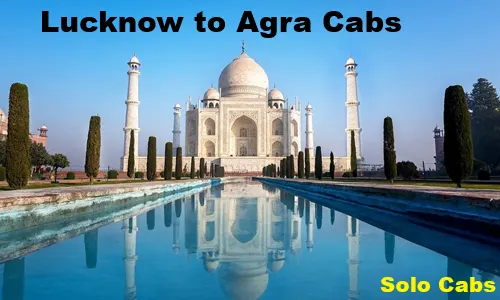 lucknow to agra cabs